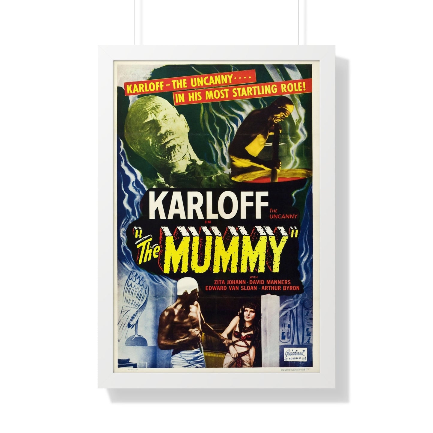 THE MUMMY (2) 1932 - Framed Movie Poster-20" x 30"-The Sticker Space