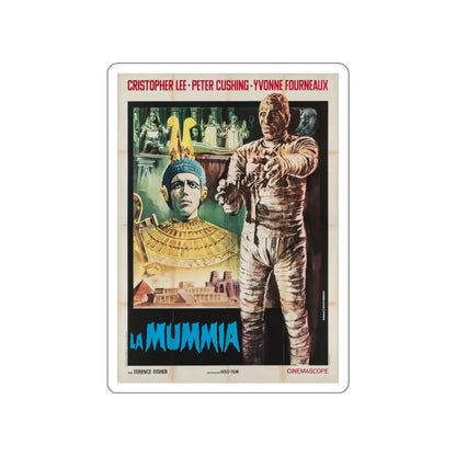 THE MUMMY (ITALIAN) 1959 Movie Poster STICKER Vinyl Die-Cut Decal 3 Inch - The Sticker Space