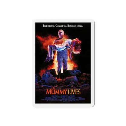 THE MUMMY LIVES 1993 Movie Poster - Refrigerator Magnet 6 Inch Die-Cut - The Sticker Space