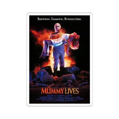 THE MUMMY LIVES 1993 Movie Poster - STICKER Vinyl Kiss-Cut Decal 2 Inch White - The Sticker Space