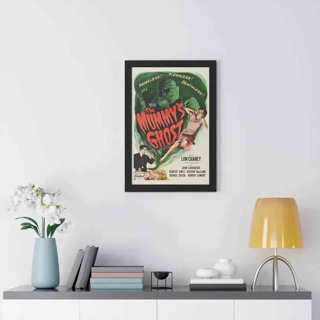 THE MUMMY'S GHOST 1944 - Framed Movie Poster - The Sticker Space