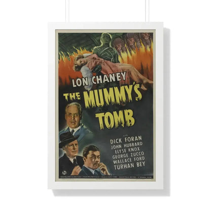 THE MUMMY'S TOMB 1942 - Framed Movie Poster 20" x 30" White - The Sticker Space
