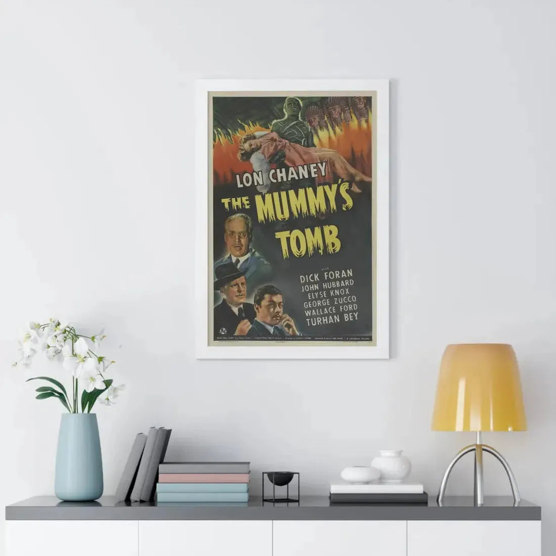 THE MUMMY'S TOMB 1942 - Framed Movie Poster - The Sticker Space