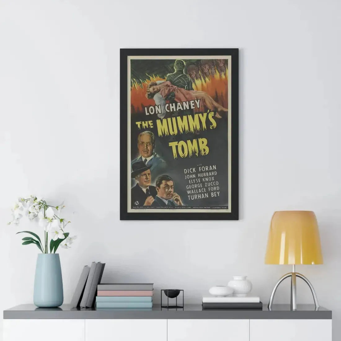 THE MUMMY'S TOMB 1942 - Framed Movie Poster - The Sticker Space