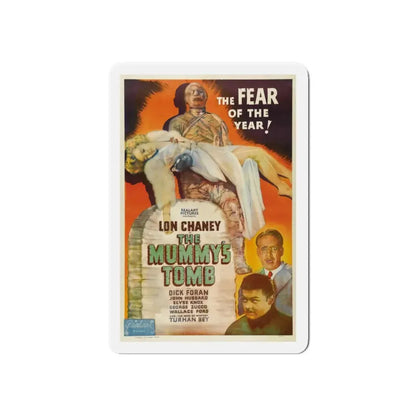 THE MUMMY'S TOMB (2) 1942 Movie Poster - Refrigerator Magnet 6 Inch Die-Cut - The Sticker Space