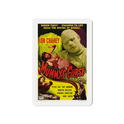 THE MUMMY'S CURSE 1944 Movie Poster - Refrigerator Magnet-5" x 5"-The Sticker Space