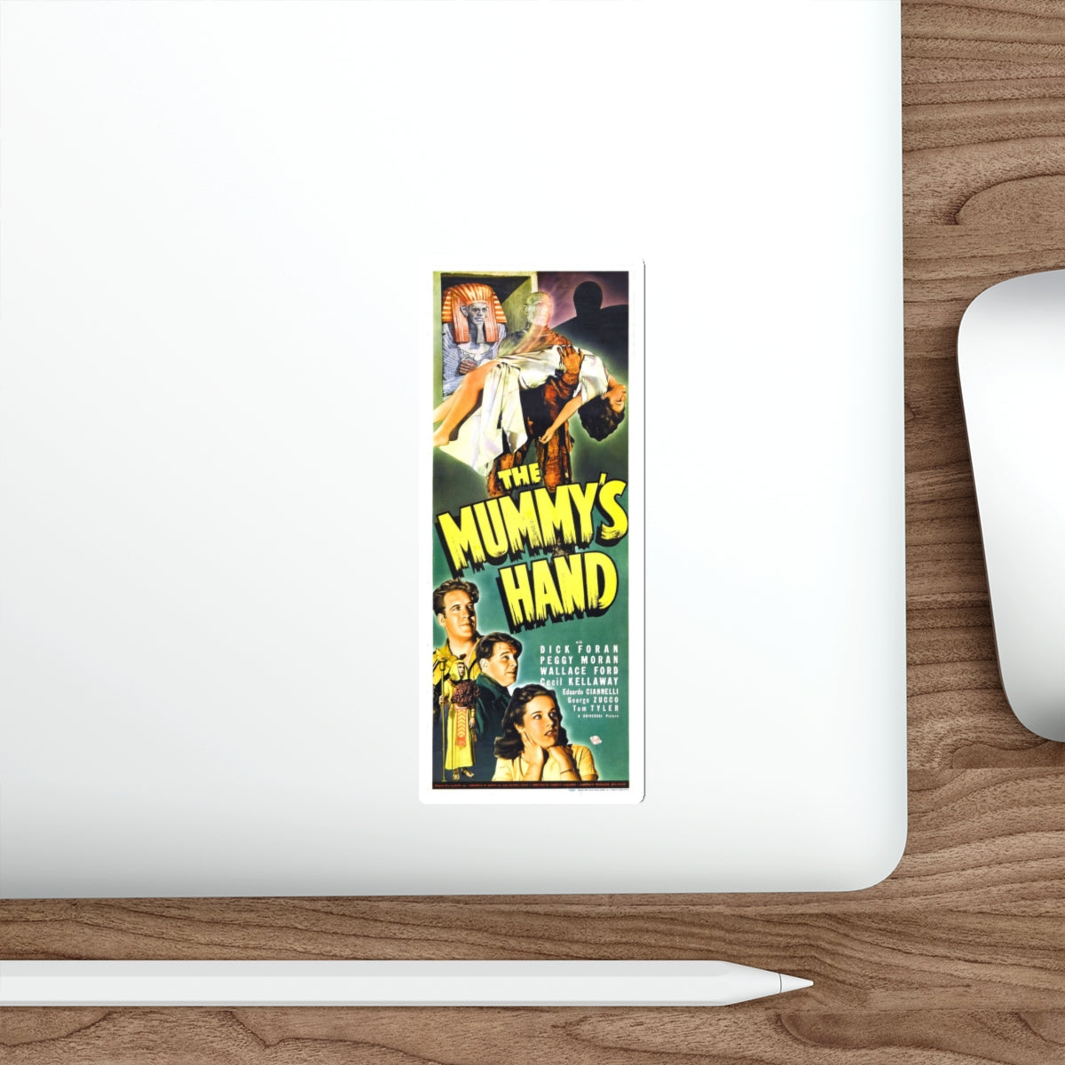 THE MUMMY'S HAND 1940 Movie Poster STICKER Vinyl Die-Cut Decal-The Sticker Space