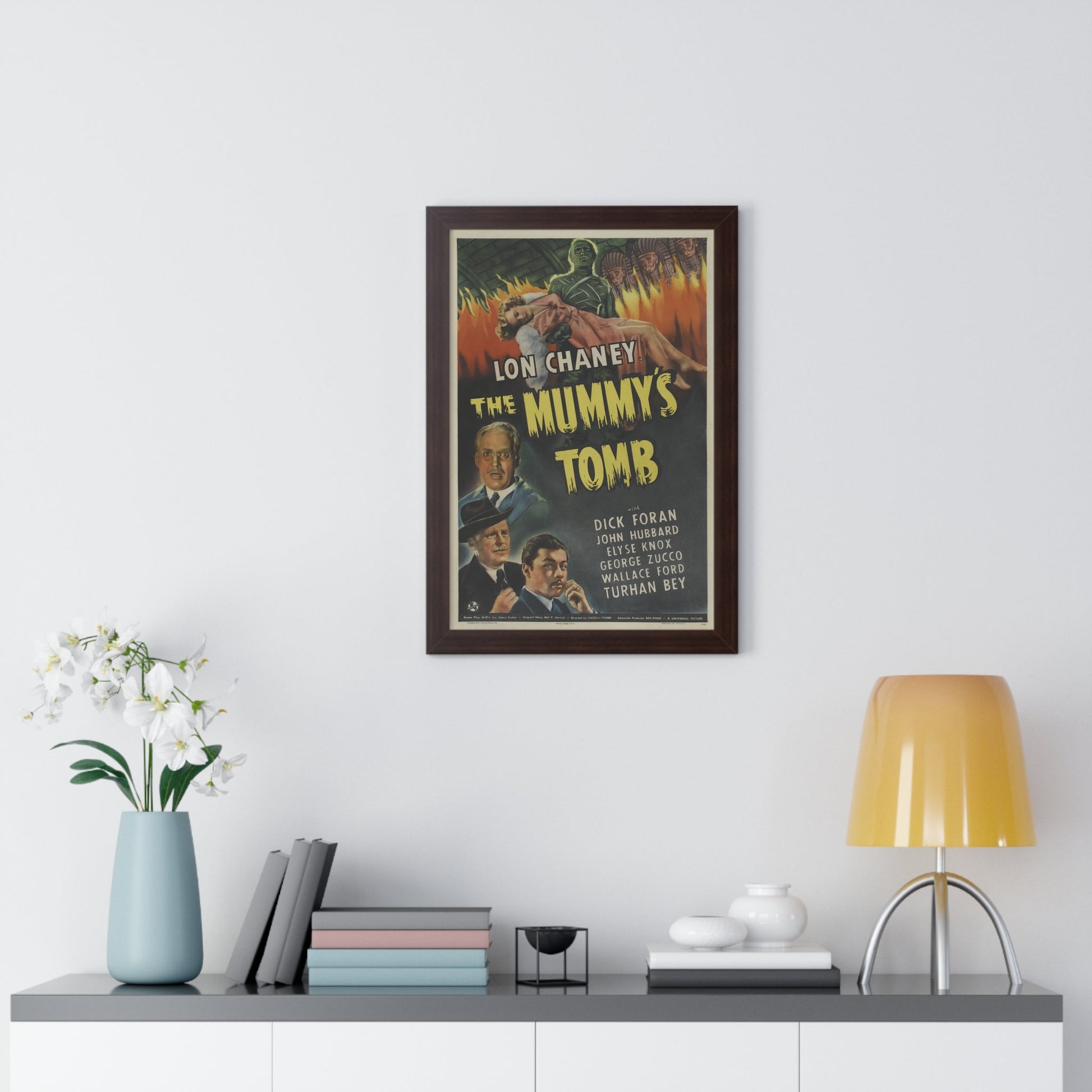 THE MUMMY'S TOMB 1942 - Framed Movie Poster-The Sticker Space