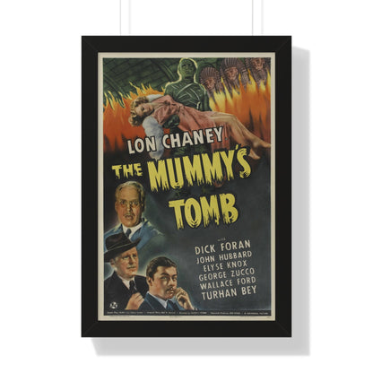 THE MUMMY'S TOMB 1942 - Framed Movie Poster-16″ x 24″-The Sticker Space