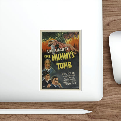 THE MUMMY'S TOMB 1942 Movie Poster STICKER Vinyl Die-Cut Decal-The Sticker Space