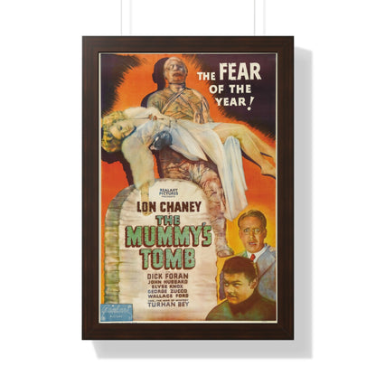 THE MUMMY'S TOMB (2) 1942 - Framed Movie Poster-16″ x 24″-The Sticker Space