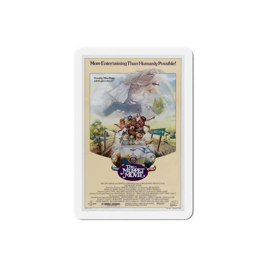 The Muppet Movie 1979 Movie Poster Refrigerator Magnet 2 Inch - The Sticker Space