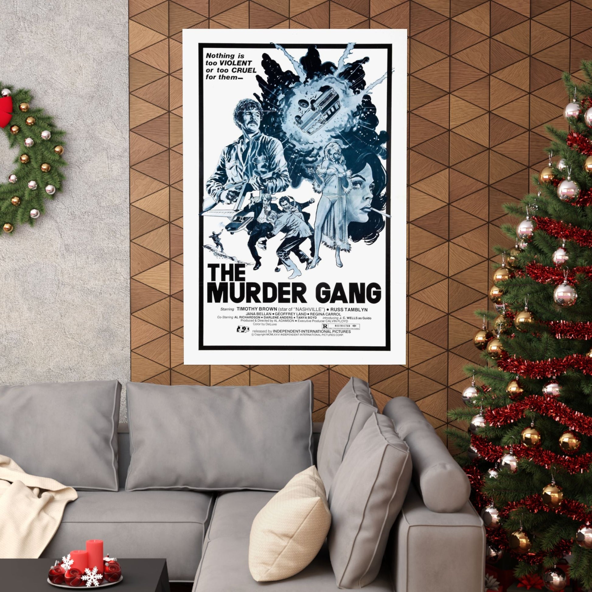 THE MURDER GANG (THE BLACK HEAT) 1976 - Paper Movie Poster-The Sticker Space