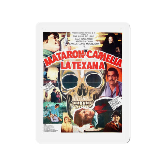 THE MURDER OF CAMELIA THE TEXANA 1978 Movie Poster - Refrigerator Magnet-2" x 2"-The Sticker Space