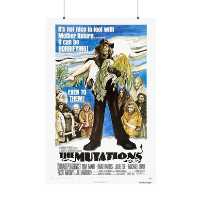 THE MUTATIONS 1974 - Paper Movie Poster 36" x 54" Matte - The Sticker Space