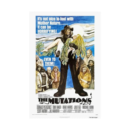 THE MUTATIONS 1974 - Paper Movie Poster - The Sticker Space