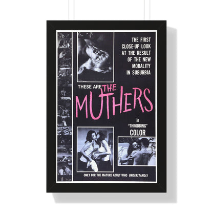 THE MUTHERS 1976 - Framed Movie Poster-16″ x 24″-The Sticker Space