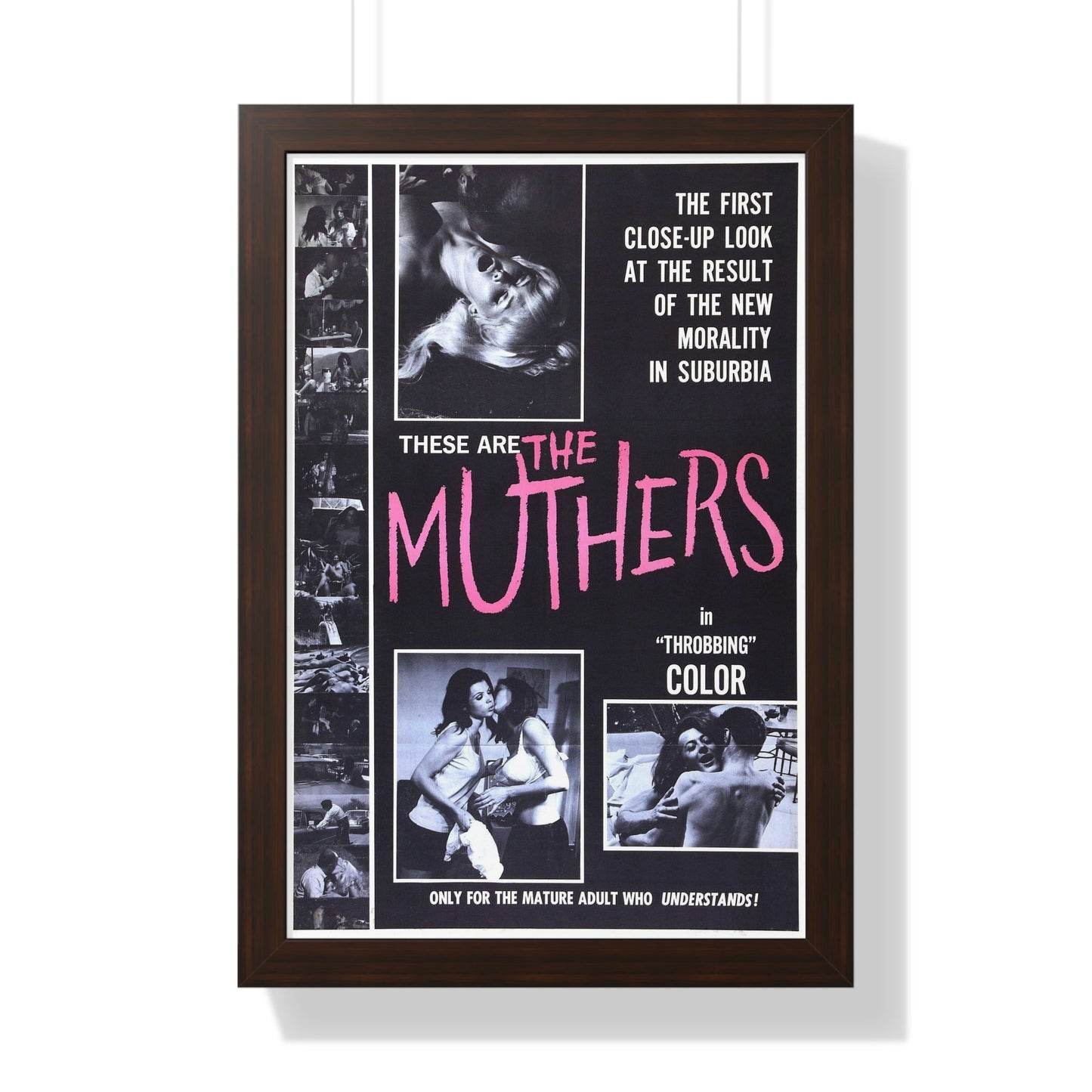 THE MUTHERS 1976 - Framed Movie Poster-16″ x 24″-The Sticker Space