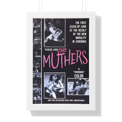 THE MUTHERS 1976 - Framed Movie Poster-16″ x 24″-The Sticker Space