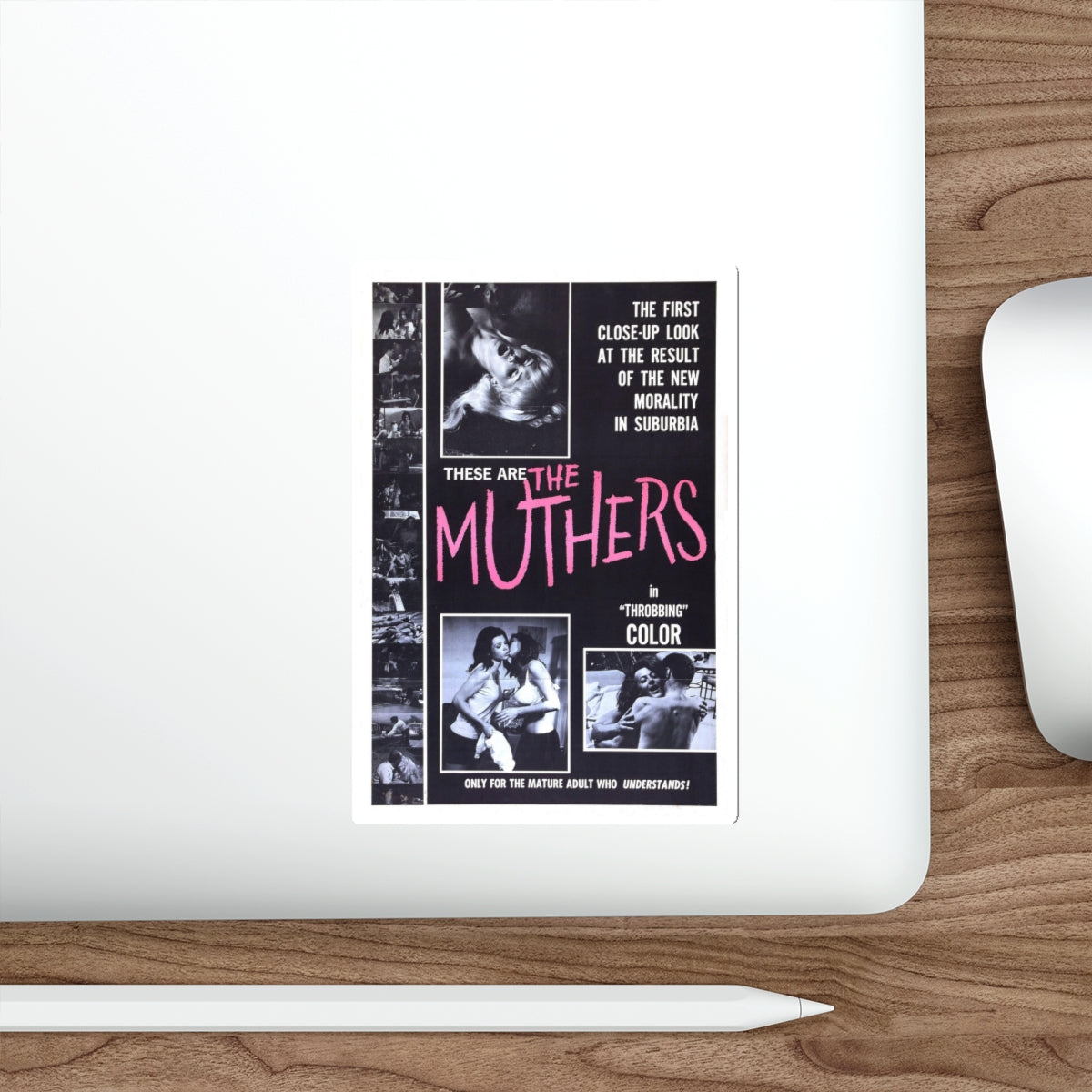 THE MUTHERS 1976 Movie Poster STICKER Vinyl Die-Cut Decal-The Sticker Space