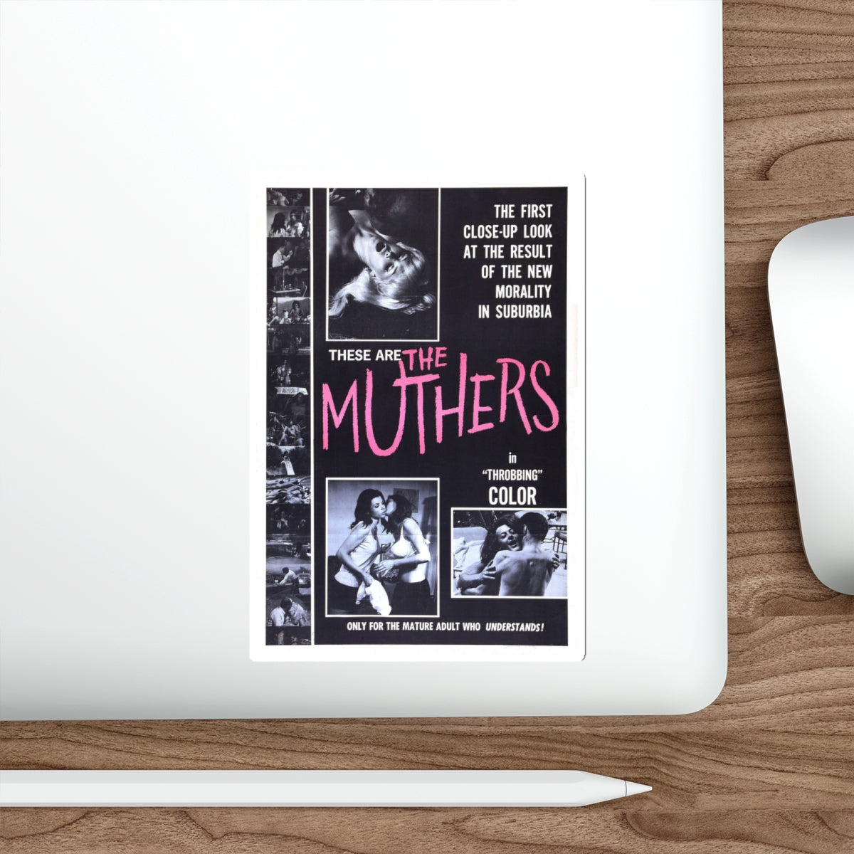 THE MUTHERS 1976 Movie Poster STICKER Vinyl Die-Cut Decal-The Sticker Space