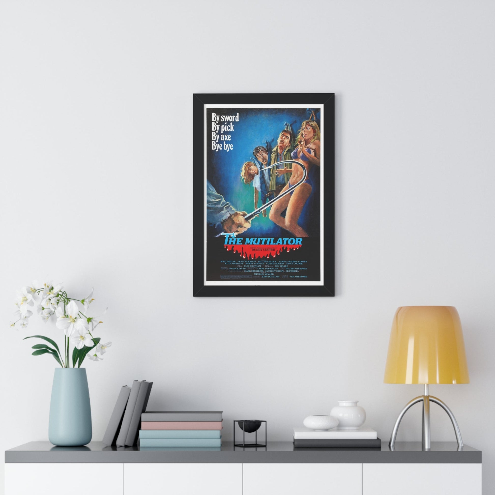 THE MUTILATOR 1984 - Framed Movie Poster-The Sticker Space