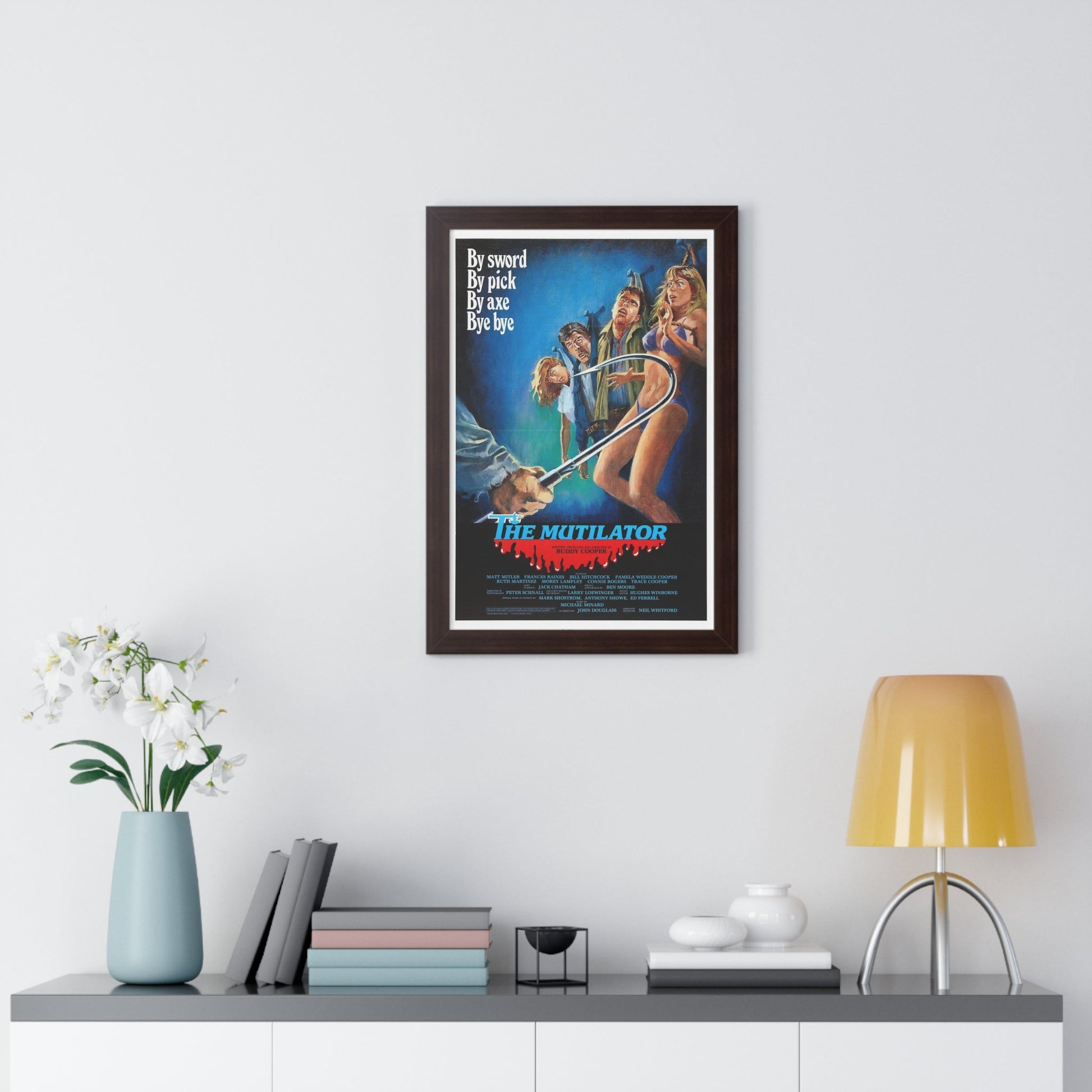 THE MUTILATOR 1984 - Framed Movie Poster-The Sticker Space