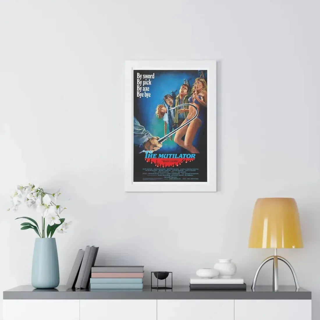 THE MUTILATOR 1984 - Framed Movie Poster - The Sticker Space