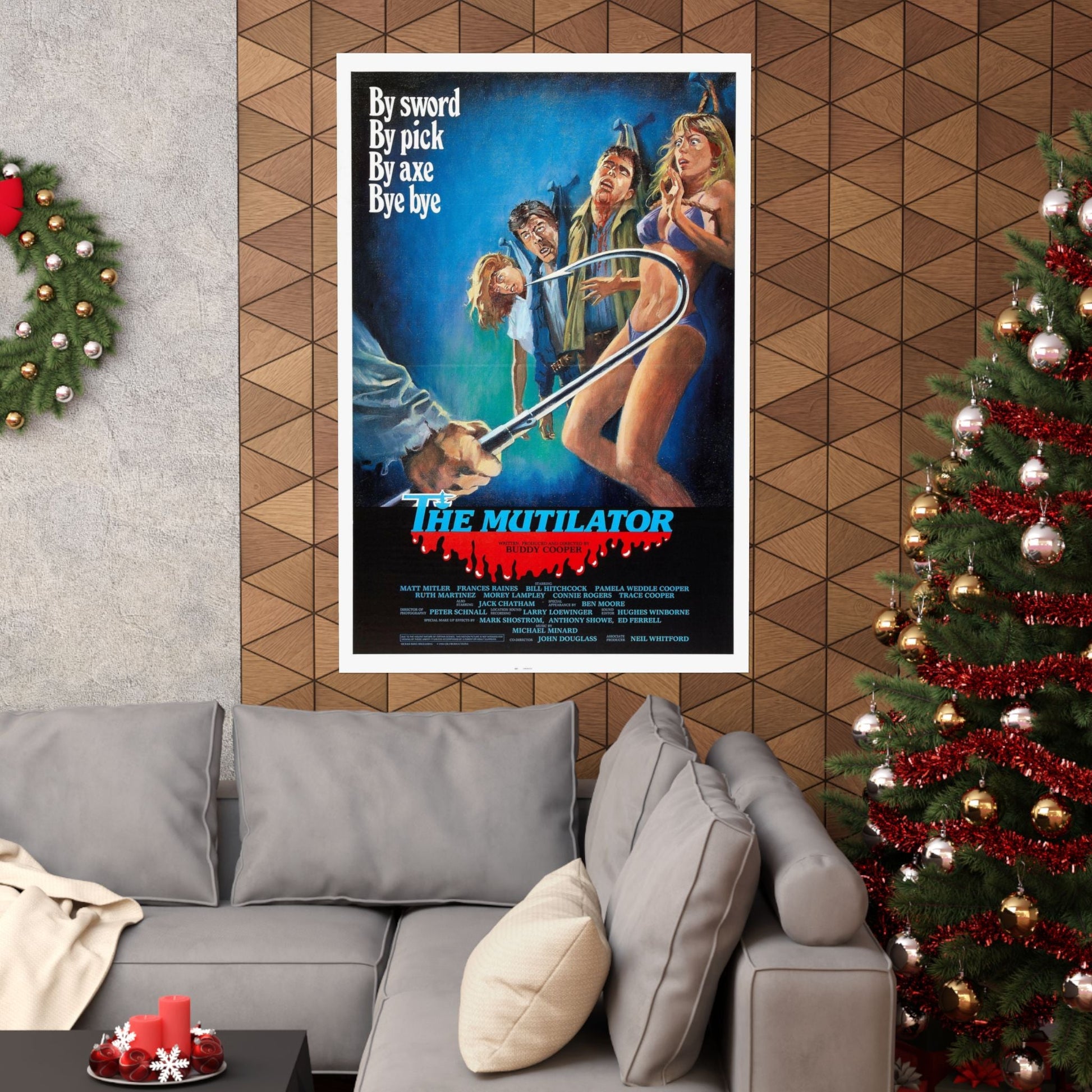 THE MUTILATOR 1984 - Paper Movie Poster-The Sticker Space