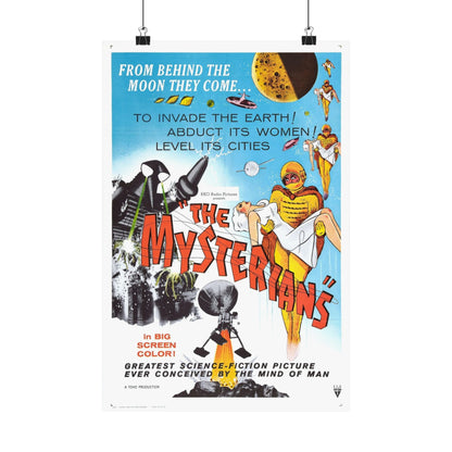 THE MYSTERIANS 1957 - Paper Movie Poster-12″ x 18″-The Sticker Space