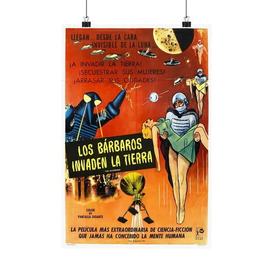 THE MYSTERIANS (2) 1957 - Paper Movie Poster 12″ x 18″ Matte - The Sticker Space