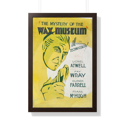 THE MYSTERY OF THE WAX MUSEUM (2) 1933 - Framed Movie Poster-20" x 30"-The Sticker Space