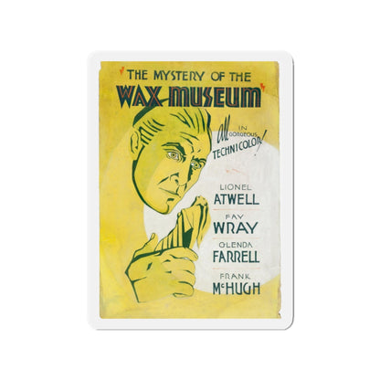 THE MYSTERY OF THE WAX MUSEUM (2) 1933 Movie Poster - Refrigerator Magnet-2" x 2"-The Sticker Space