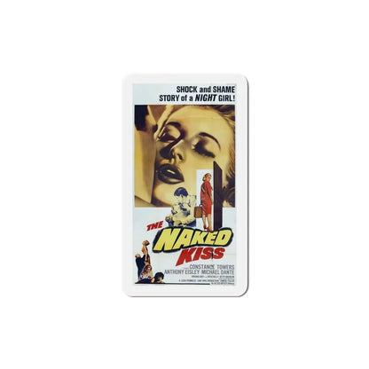 The Naked Kiss 1964 Movie Poster Refrigerator Magnet 4 Inch - The Sticker Space