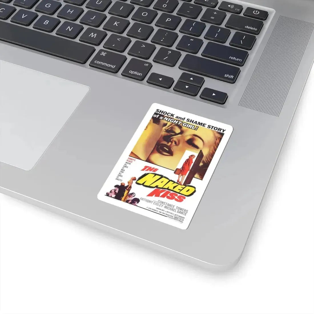 THE NAKED KISS 1964 Movie Poster - STICKER Vinyl Kiss-Cut Decal - The Sticker Space