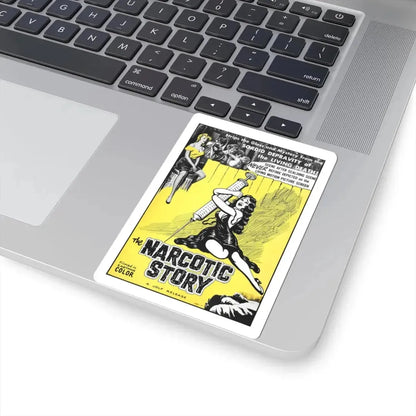 THE NARCOTICS STORY 1958 Movie Poster - STICKER Vinyl Kiss-Cut Decal - The Sticker Space