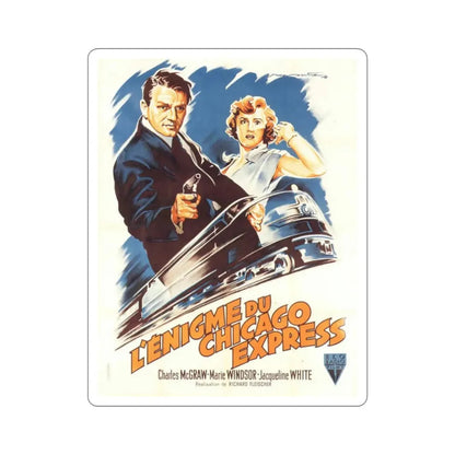 The Narrow Margin 1952 Movie Poster STICKER Vinyl Die-Cut Decal 2 Inch - The Sticker Space