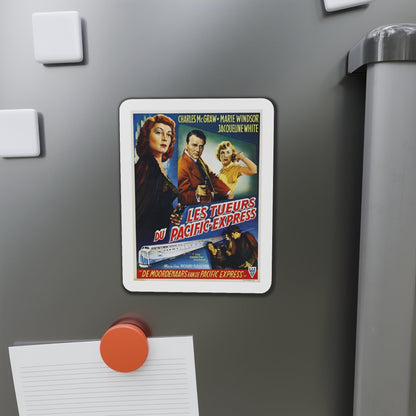 The Narrow Margin 1952 v2 Movie Poster Die-Cut Magnet-The Sticker Space