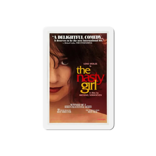 The Nasty Girl 1990 Movie Poster Refrigerator Magnet 2 Inch - The Sticker Space