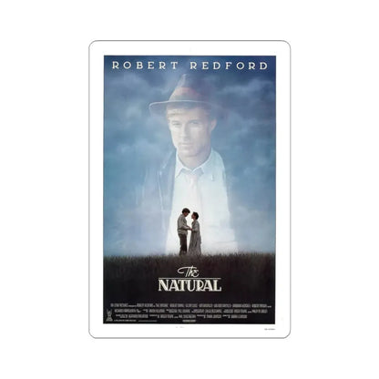 The Natural 1984 Movie Poster - STICKER Vinyl Kiss-Cut Decal 3 Inch White - The Sticker Space