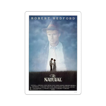 The Natural 1984 Movie Poster - STICKER Vinyl Kiss-Cut Decal 4 Inch White - The Sticker Space