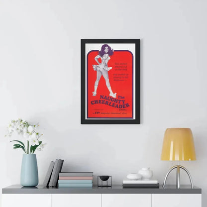 THE NAUGHTY CHEERLEADER 1970 - Framed Movie Poster - The Sticker Space