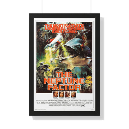 THE NEPTUNE FACTOR 1973 - Framed Movie Poster-20" x 30"-The Sticker Space