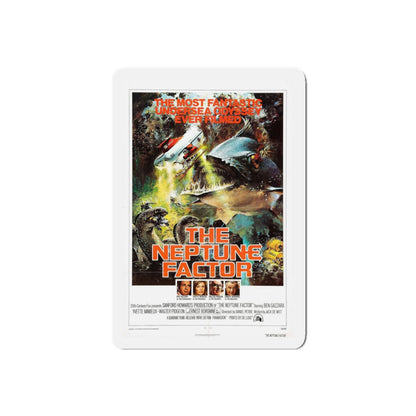 THE NEPTUNE FACTOR 1973 Movie Poster - Refrigerator Magnet-5" x 5"-The Sticker Space