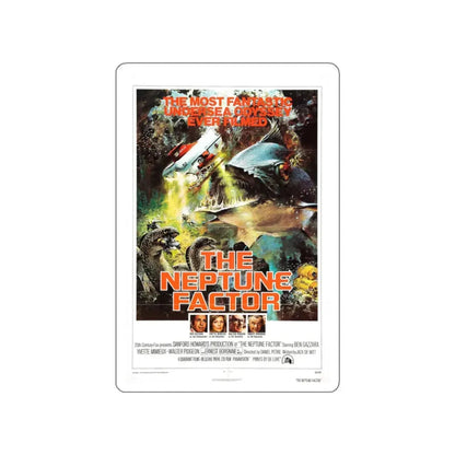 THE NEPTUNE FACTOR 1973 Movie Poster STICKER Vinyl Die-Cut Decal 3 Inch - The Sticker Space