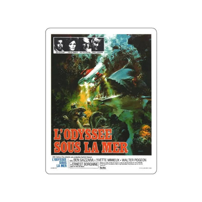 THE NEPTUNE FACTOR (2) 1973 Movie Poster STICKER Vinyl Die-Cut Decal 6 Inch - The Sticker Space