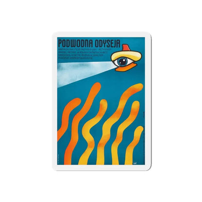 THE NEPTUNE FACTOR (POLISH) 1973 Movie Poster - Refrigerator Magnet 4 Inch Die-Cut - The Sticker Space