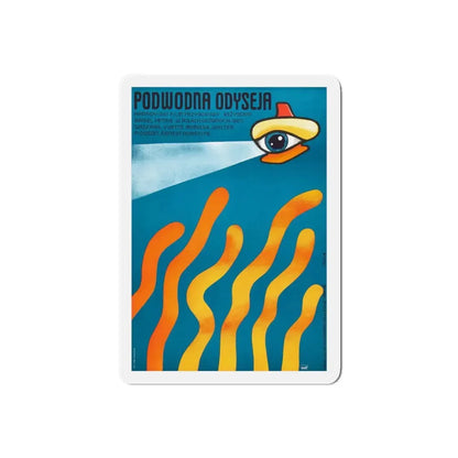 THE NEPTUNE FACTOR (POLISH) 1973 Movie Poster - Refrigerator Magnet 5 Inch Die-Cut - The Sticker Space