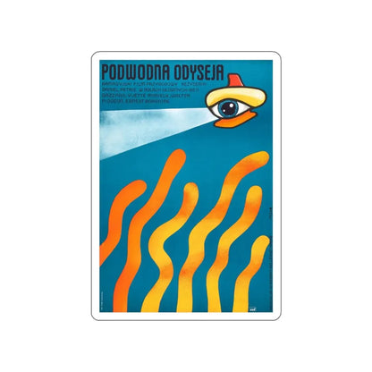 THE NEPTUNE FACTOR (POLISH) 1973 Movie Poster STICKER Vinyl Die-Cut Decal 5 Inch - The Sticker Space