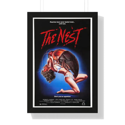 THE NEST 1987 - Framed Movie Poster 16″ x 24″ Black - The Sticker Space